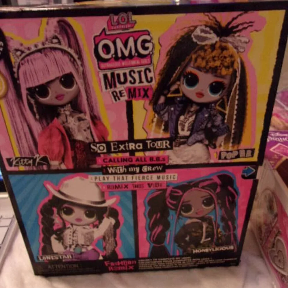 L.O.L. Surprise! O.M.G. Remix Pop B.B. Fashion Doll – 25 Surprises with Music